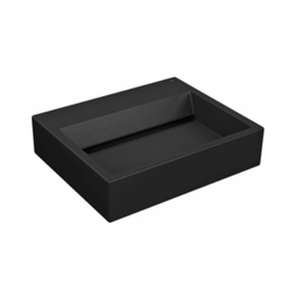Bacha Deca-AQ Recta de apoyo negro mate L87.94