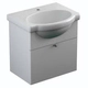 Juego baño Ferrum Andina Sanitarios+Griferia+vanitory+espejo