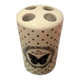 Portacepillo Porcelana Ottone Les Papillons
