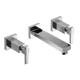 Griferia baño Hidromet Lavat. De Pared Geometry Lever Cromo