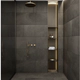 Porcelanato Ilva 45x90 le pietre del casale scura natural 1º