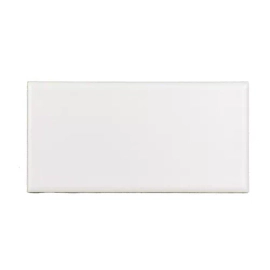 Revestimiento Arren Azulejo 7.5x15 liso blanco mate cal 1º