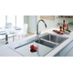 Griferia Cocina Hidromet Monocomando Minicucina Cromo 2070