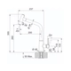 Griferia monocomando cocina Franke Grifo icon black matt 0625-190