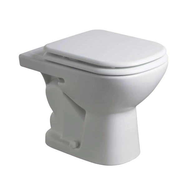 Inodoro Ferrum bari corto blanco BAR-IN-004-BL