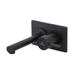 Griferia monocomando lavatorio pared Estalgrif Arona black 750/011-10