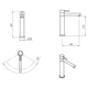Griferia de cocina Monocomando Hidromet One skin 03070SKIN