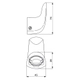 Accesorio de baño FV Epuyen Percha 0166/L2-CR