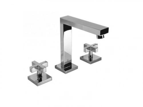 Griferia Baño Hidromet Lavatorio Block Lever Cromo