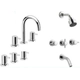 Griferia baño comp. Peirano Marbella Lavatorio Bidet Ducha