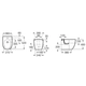 Bide de pie mer in tank monob bco Roca