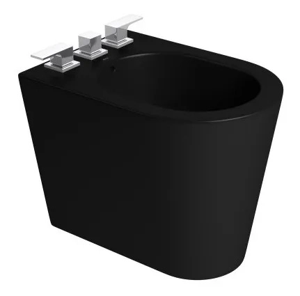 Bidet Deca Link 3 aguj negro mate B.23.94