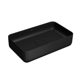 Bacha Deca de apoyo Rectangular Slim negro mate L.13050.94