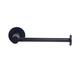 Portarrollo simple Ottone horizontal basic negro 4022S.5