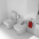 Depósito Roca dama senso 3L/6L blanco touchless
