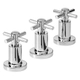 Griferia Baño Completa Crown Peirano Bidet Lavatorio