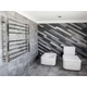 Accesorio de baño Atrim Toallero electrico Coco plus 1122 acero bte