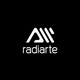 Toallero Radiarte Firenze Agua 1200x450 Negro TFI1200450N