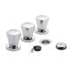 Griferia Baño Completa Fv Gredos Ducha c/tr Lavatorio Bidet