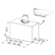 Campana de empotrar Box plus Franke 5708-663