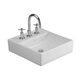 Bacha de baño Ferrum Tori Cuadra Gde 3 ag 400 x 425 mm TOR-BH-055-BL