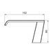 Portarrollo Buzz Brushed Gold FR 167/J8-BG Novum