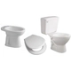 Juego baño Ferrum Sanitarios Inodoro largo Deposito bidet+As