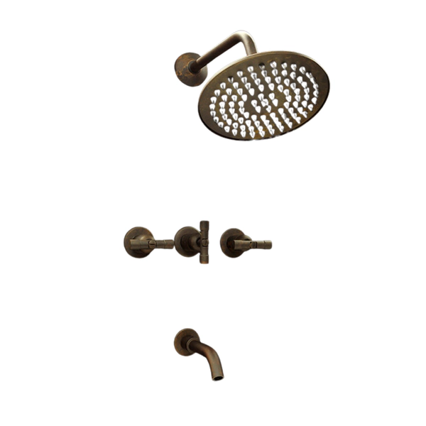 Bañera C/ TR Bronce Viejo Claro 78012009 Robinet Bronx