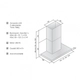 Campana LLanos de pared Premium lcd 60 cm 25260
