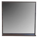 Espejo Solaris con repisa 60x60 Nogal Persa