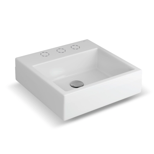 Bacha Deca Cuadrada de apoyo 415x415x155 mm bca L.73.17 (1AG)