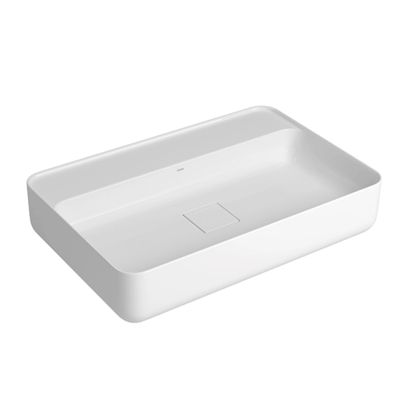 Bacha Deca Slim Rectangular de apoyo s/aguj bco L.13060.17