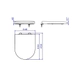 Asiento Deca AQ Link marron mate AP237.22