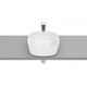 Roca Inspira Soft Lavatorio Fineceramic@ 370x370 Bco.