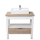 Mueble Campi OAK roble/blanco 80 cm sin mesada OA80