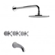 Griferia Baño Completa Fv Chess 84 Lavatorio Ducha Bidet