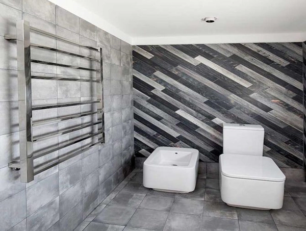 Accesorio de baño Atrim Toallero electrico Coco plus 1122 acero bte