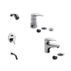 Griferia Baño Fv Urbano Bidet Lavatorio Ducha &