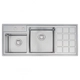 Bacha de cocina Tramontina Quadrum doble Plus 93920/103