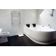 Accesorio de baño Atrim Toallero electrico Coco plus 1122 acero bte