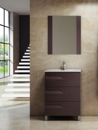 Combo Schneider Rivo 60 Wengue C/mes 1 AG y Espejo