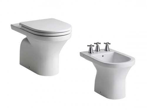 Combo Sanitarios Ferrum Verese Inodoro y Bidet