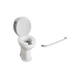 Juego Baño Ferrum Espacio Inodoro Deposito Barral Asiento