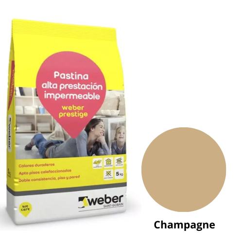Pastina Weber Prestige x 5 kgs Champagne