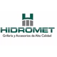 Griferia de lavatorio Hidromet Raptor pared black 9480