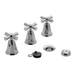 Griferia Baño Completa Fv Chess 84 Lavatorio Ducha Bidet
