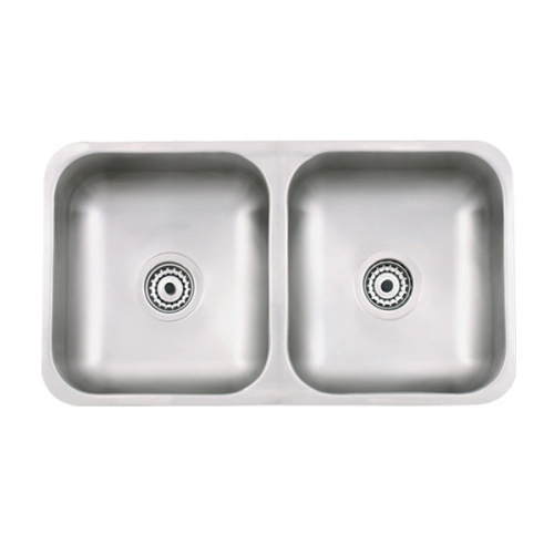 Bacha de cocina Mi Pileta Doble Bajo mesada Ac 406