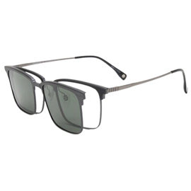 Anteojo de Vista Prototype Rodin Grey Clip On Polarizado