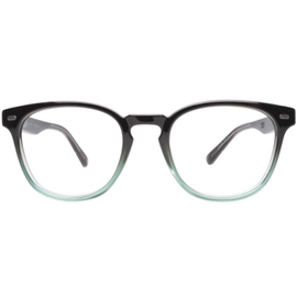 Anteojo de Vista 360 Clip-on Wallace Negro Degradé Verde Polarizado