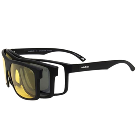 Anteojo de Vista Mistral Clip-on Miskitos Negro Polarizado